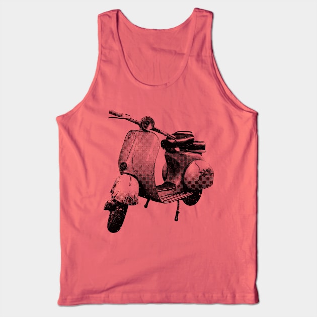 Old scooter Tank Top by StefanAlfonso